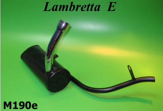 Exhaust right hand exit tailpipe Lambretta E