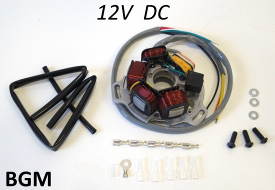 BGM DC Stator Plate 12V 120W for Lambretta S1 + S2 + S3 + TV3 + Special + SX + GP + Serveta