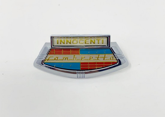 front plastic shield badge 'Innocenti' S1