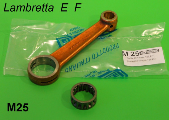 Complete conrod kit Lambretta E + F