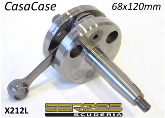 High quality 68mm x 120mm crankshaft for CasaCase engine casing (+ SSR265 Scuderia) 