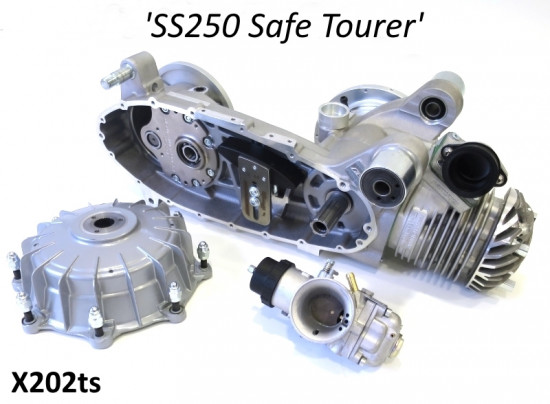 Casa Performance SS250 Safe Tourer partially assembled engine Lambretta S1 + S2 + TV2 + S3 + TV3 + Special + SX+ DL + Serveta