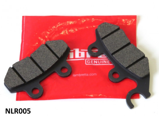 Pair of FRONT brake pads for Lambretta V-Special (all models) 