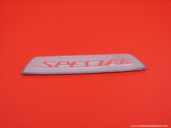 rear frame badge 'Special' (silver)