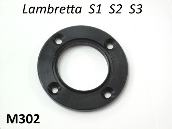 Steel drive side oilseal plate for crankshaft