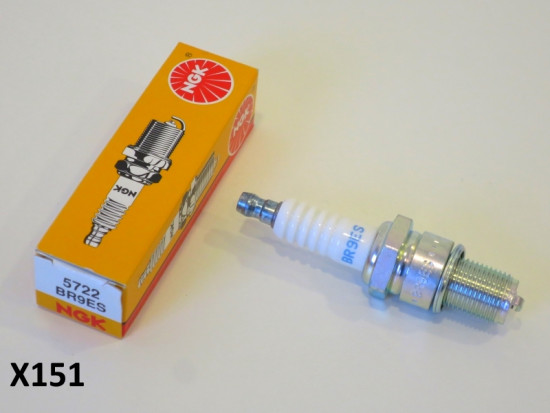 NGK BR9ES long reach spark plug (resistance type for use with SIP speedo's)
