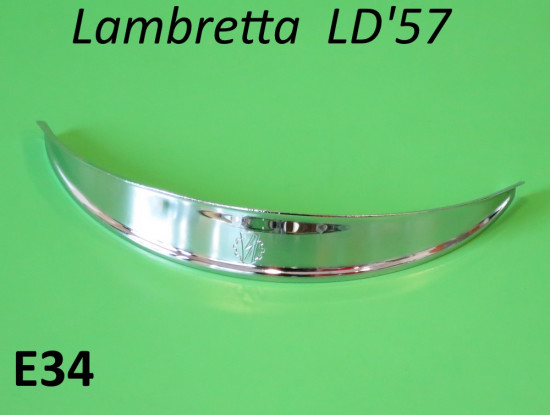 Front headlight visor for Lambretta LD '57