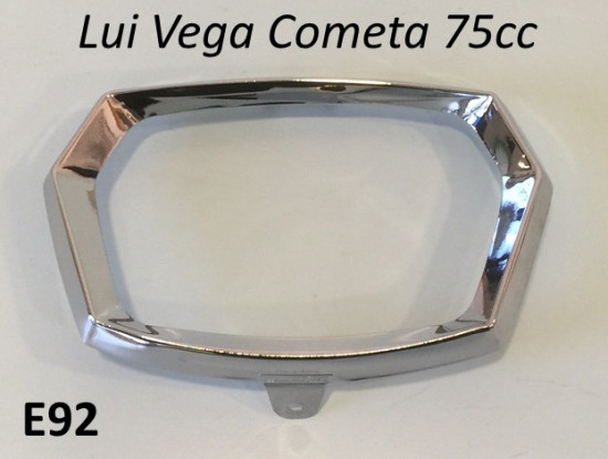 Chrome front headlight rim for Lambretta Lui Vega Cometa 75cc