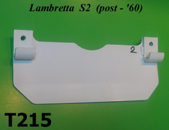 Stand splashplate Lambretta LI S2 + TV2 (models produced from late 1961)