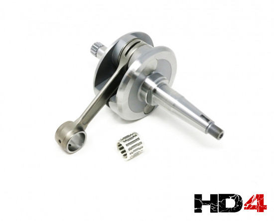 Casa Performance 'HD4' complete crankshaft for Vega 75cc + J125 Starstream 4 speed engine casings