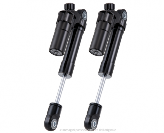 Shock Absorber SIP PERFORMANCE RACE front, black version for Lambretta 125 LI/​LIS/​DL/​GP/​150 LI/​LIS/​SX/​DL/​GP/​175 TV/​200 TV/​SX/​DL/​GP