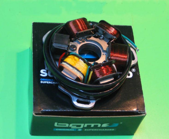 BGM Pro 12V 120W AC electronic ignition stator plate Lambretta S1 + S2 + S3 + SX + DL/GP