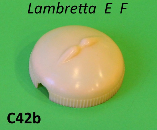 Plastic cap for under-seat tool tube