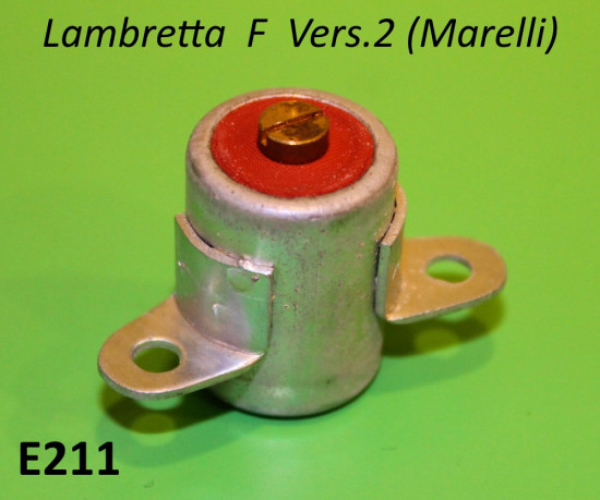 Marelli condensor (external) for Lambretta F (Vers.2)