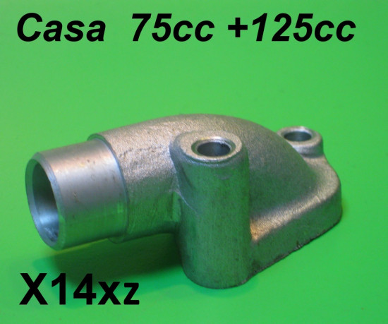 Inlet manifold for 16mm - 19mm carburettors Casa 75cc (+125cc)  Lambretta J50 - 75cc J100c  J125cc