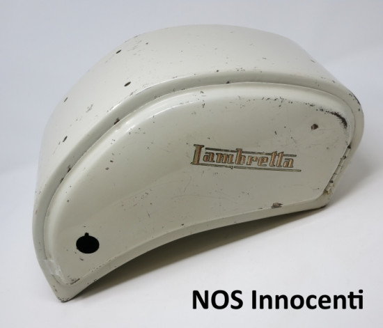 Original NOS Innocenti rear toolbox for Lambretta LD