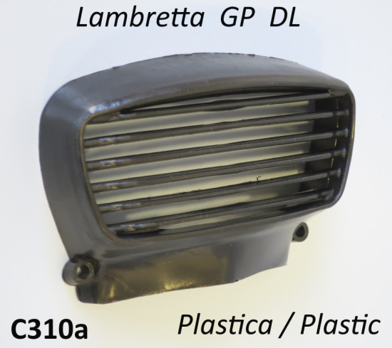 Plastic horncover grille for Lambretta GP DL (mid-late production models)