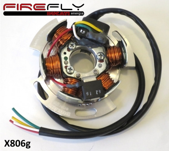 Stator plate for Ducati 'Firefly' 12v 90w electronic ignition kit for 'smallframe' Lambretta models