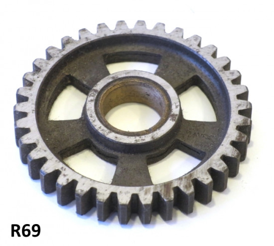 34T neutral gear cog for Lambretta D + LD 1955 models