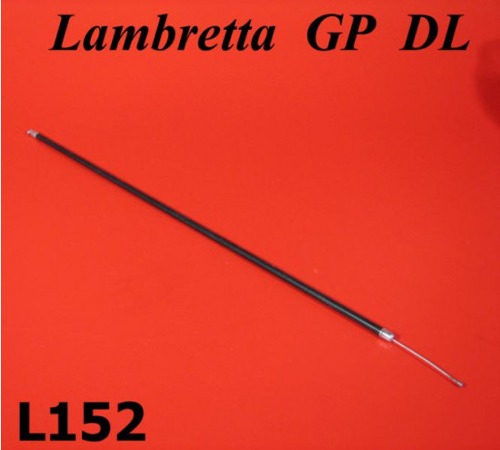 Black choke cable Lambretta GP/DL