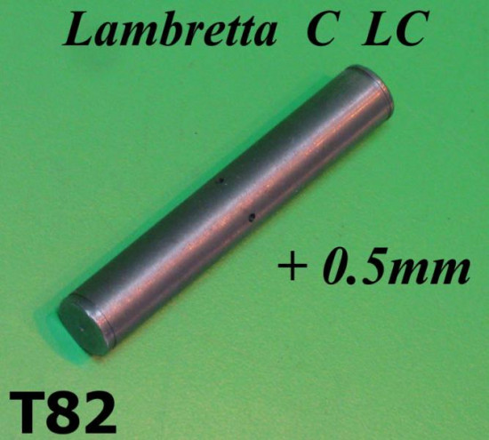 Front pin for rear shock absorber OVERSIZED 0.5mm Lambretta C + LC