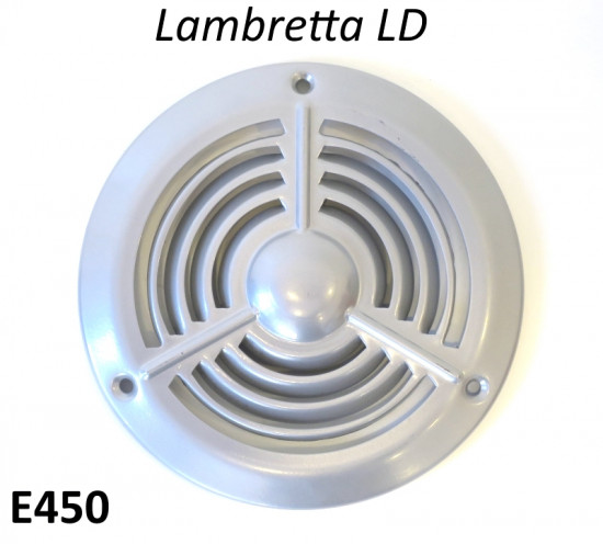 Metal grille for cylinder / flywheel cowling for Lambretta D 