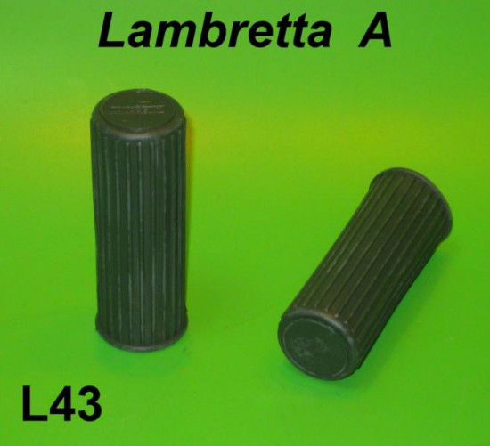 Green handlebar grips Lambretta A