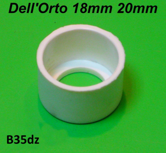 Nylon bush for 18mm + 20mm Dell'Orto SH1 type carburettor Lambretta S3