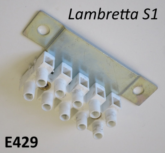 Headlight wiring junction box for Lambretta S1