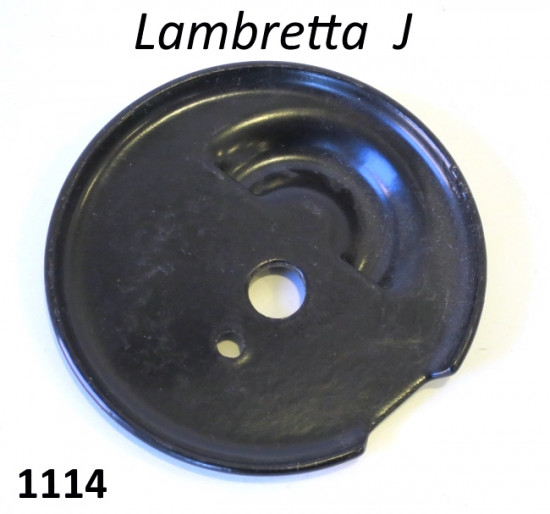 Rear shock spring lower bracket for Lambretta J
