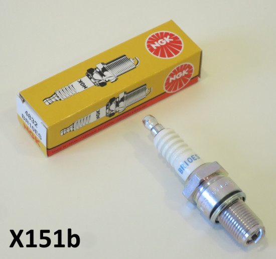 NGK BR10ES long reach spark plug (resistance type for use with SIP speedo's)