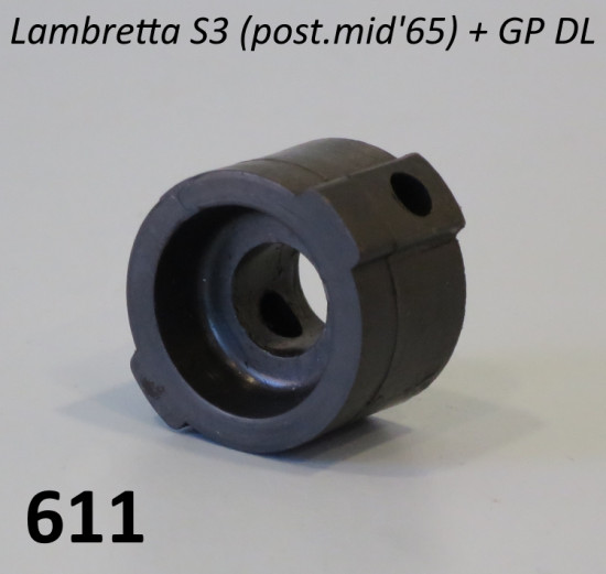 Gear + throttle rod telfon bush Lambretta S3 + TV3 + Special + SX (post'65) + DL + Serveta