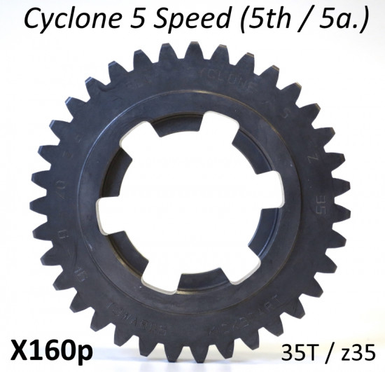35T 5th gear cog for Cyclone 5 Speed gearbox