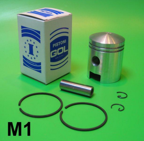 Complete piston kit Lambretta  A + B + C + LC + E + F + D + LD 125cc  (choise of size)