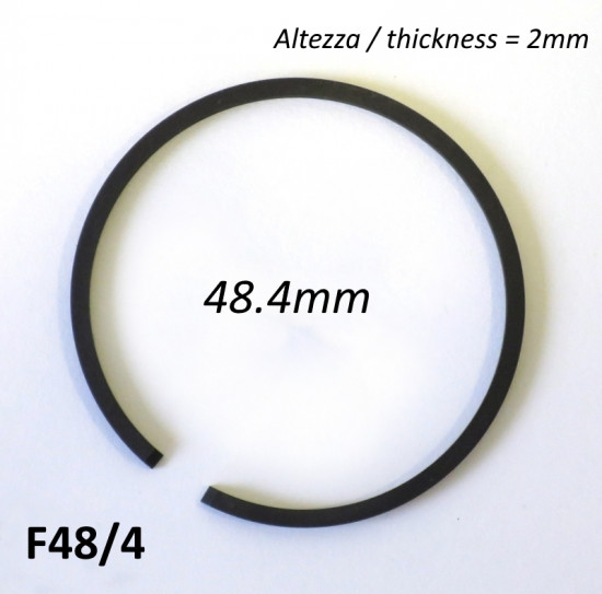 48.4mm (2.0mm thick) high quality original type piston ring