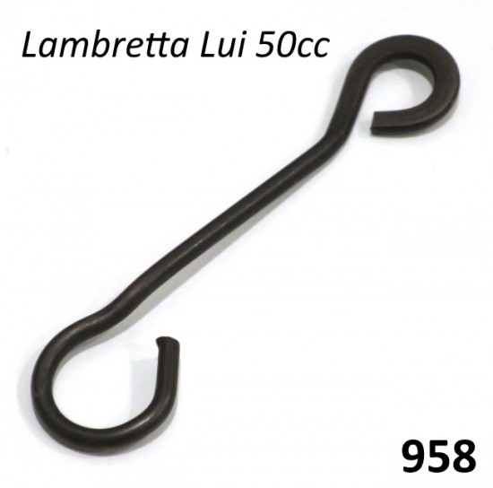 Cylinder head throttle cable holder Lambretta Lui 50C/CL