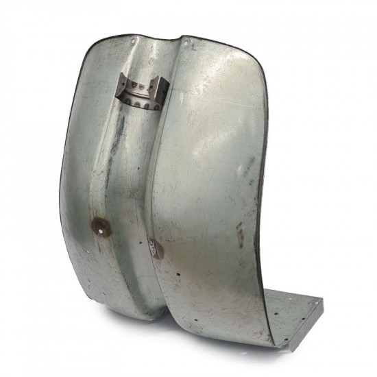 Metal legshields for Lambretta S3 LI + TV (i.e. for chrome ring models) 