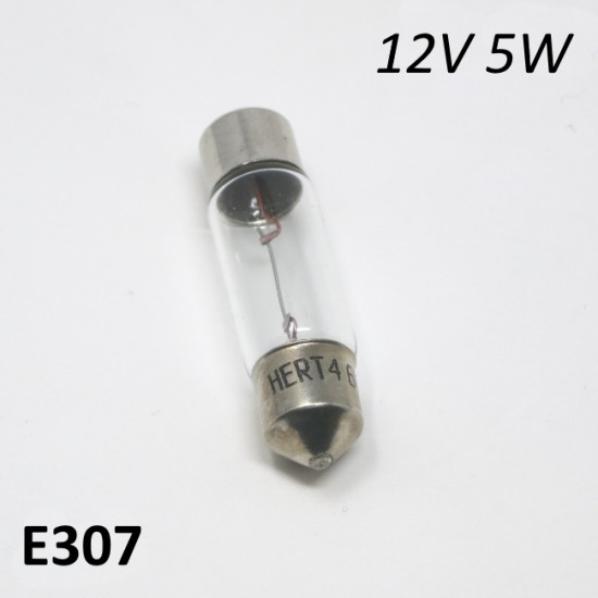 12V 5W torpedo festoon bulb for rear light, small size