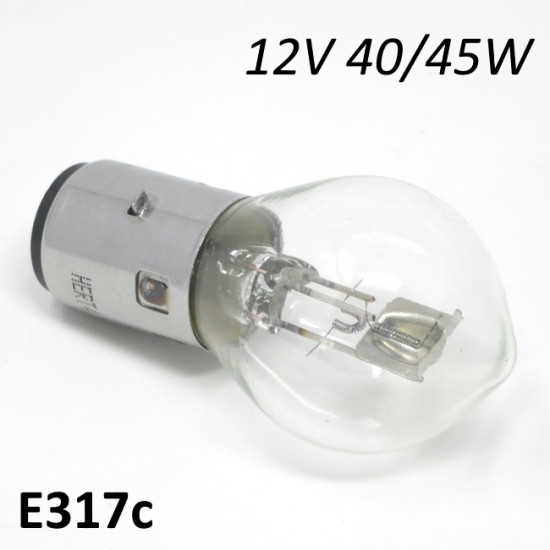 12V 40/45W headlight bulb (for 12V ignitions)