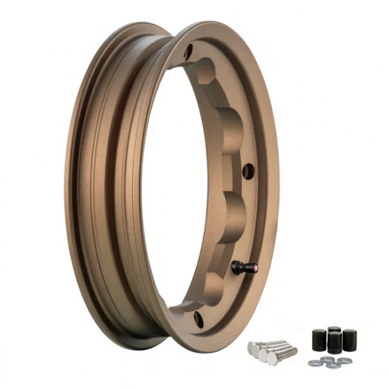 SIP BRONZE tubeless wheel rim Lambretta S1 + S2 + S3 + GP + Serveta