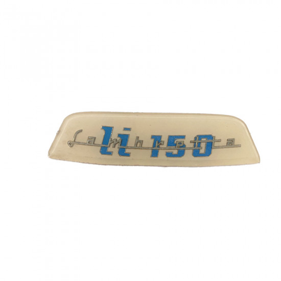 Original NOS Innocenti rear frame badge Lambretta LI150 S3
