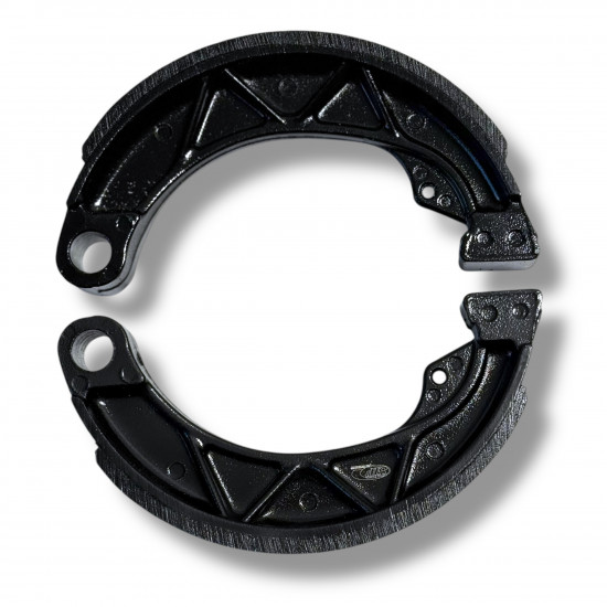 Pair of SIP rear / front brake shoes for Lambretta LI, SX, TV, Special e Serveta