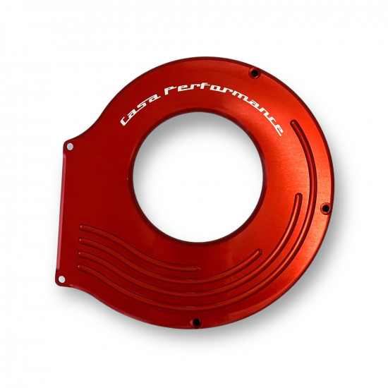 RED CNC flywheel cowling cover by Casa Performance