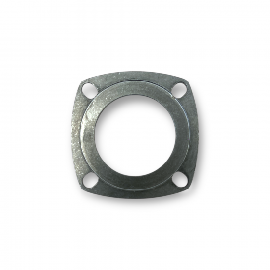Rear hub bearing plate (kit) set of 3, stainless steel, MB Lambretta S1 + S2 + S3 + SX + DL