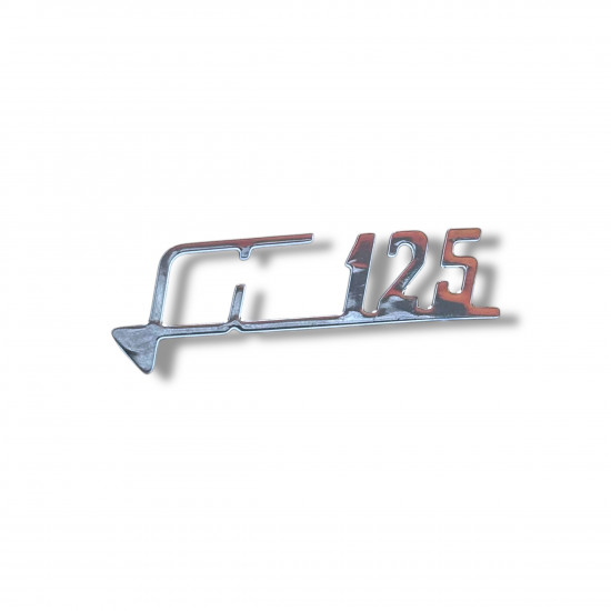 Legshield badge "125 LI" for Lambretta LI