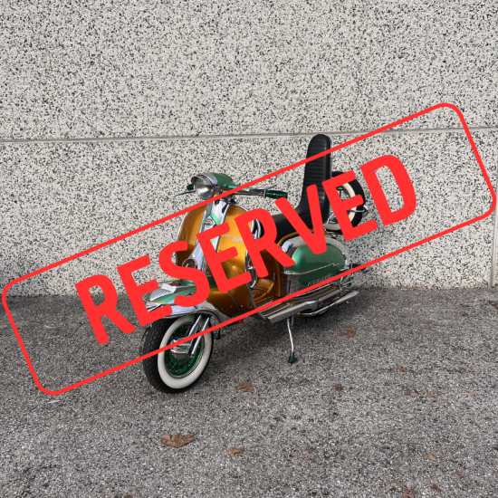 POD! Innocenti Lambretta TV/2 year 1960 SS200 