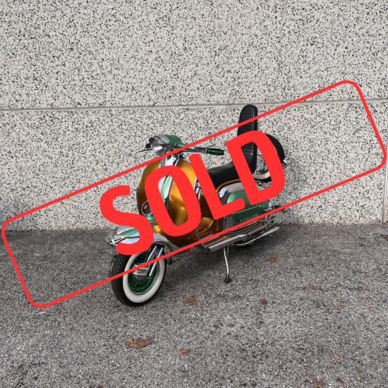POD! Innocenti Lambretta TV/2 year 1960 SS200 