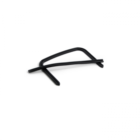Scootopia black bridge piece rubbers Lambretta GP + Serveta