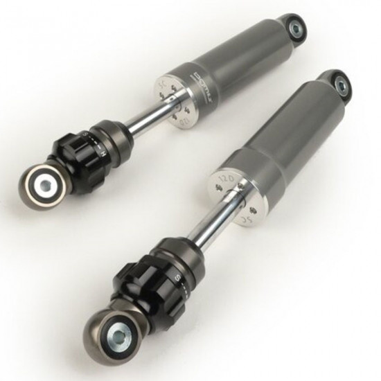 BGM Pro F16 Sport front shock - Grey -  Lambretta LI + TV + SX + Special + DL + Serveta + Lui