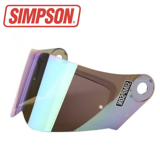 Simpson Darksome iridium visor